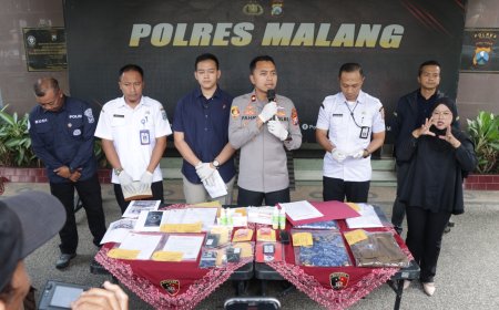 Polres Malang Bongkar Aksi Penipuan Berkedok Pemberdayaan UMKM
