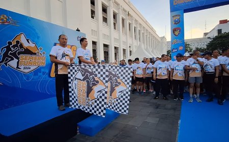 Polda Jatim Gelar Semeru Fun Run 2026 di Kota Lama Surabaya, Ribuan Peserta Meriahkan Hari Bhayangkara ke-80