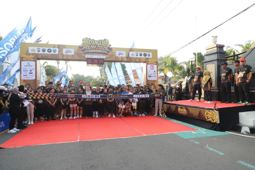 Playon Bersama Jadi Ajang Kebersamaan Polres Magetan dan Masyarakat