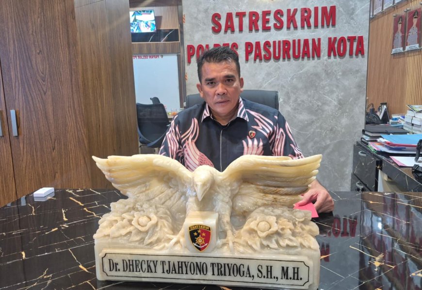 Polres Pasuruan Kota Amankan 4 orang Debt Collector Diduga Lakukan Pemerasan   